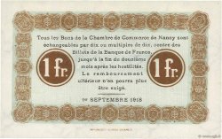 1 Franc FRANCE régionalisme et divers Nancy 1918 JP.087.21 NEUF