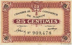 25 Centimes FRANCE regionalismo e varie Nancy 1918 JP.087.56