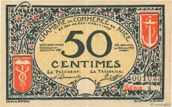 50 Centimes FRANCE régionalisme et divers Nice 1917 JP.091.04 SUP