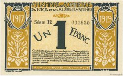 1 Franc FRANCE regionalism and miscellaneous Nice 1917 JP.091.05 UNC-