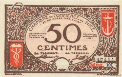 50 Centimes FRANCE regionalism and miscellaneous Nice 1917 JP.091.06