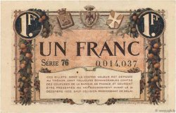1 Franc FRANCE Regionalismus und verschiedenen Nice 1920 JP.091.11 S