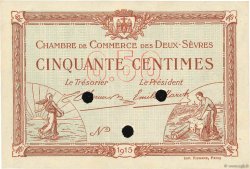 50 Centimes Spécimen FRANCE regionalism and miscellaneous Niort 1915 JP.093.02