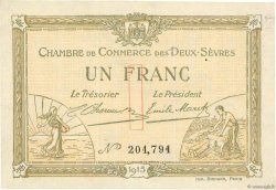 1 Franc FRANCE régionalisme et divers Niort 1915 JP.093.03