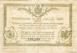 1 Franc FRANCE régionalisme et divers Niort 1916 JP.093.08 TTB