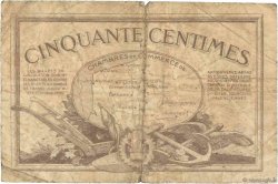 50 Centimes FRANCE régionalisme et divers Nord et Pas-De-Calais 1918 JP.094.04 B+