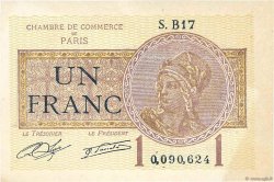 1 Franc FRANCE regionalism and miscellaneous Paris 1920 JP.097.23