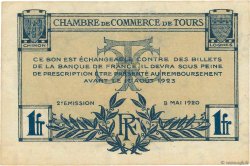 1 Franc FRANCE régionalisme et divers Tours 1920 JP.123.04 TTB