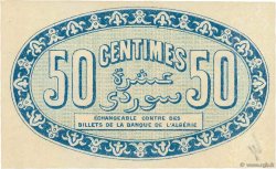 50 Centimes FRANCE régionalisme et divers Alger 1915 JP.137.08 TTB+