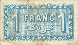 1 Franc FRANCE régionalisme et divers Alger 1921 JP.137.20 pr.TB