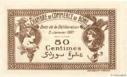 50 Centimes FRANCE régionalisme et divers Bône 1921 JP.138.14 SUP+