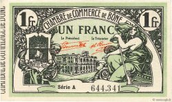 1 Franc FRANCE régionalisme et divers Bône 1921 JP.138.15 SPL
