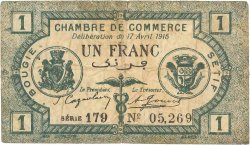 1 Franc FRANCE régionalisme et divers Bougie, Sétif 1915 JP.139.02
