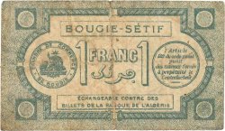 1 Franc FRANCE regionalism and miscellaneous Bougie, Sétif 1915 JP.139.02 F-