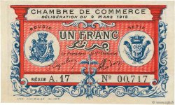 1 Franc FRANCE regionalism and miscellaneous Bougie, Sétif 1918 JP.139.06 AU+