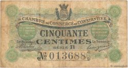 50 Centimes FRANCE regionalism and miscellaneous Constantine 1915 JP.140.03