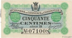 50 Centimes FRANCE régionalisme et divers Constantine 1915 JP.140.03 pr.SPL