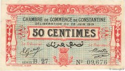 50 Centimes FRANCE regionalism and miscellaneous Constantine 1919 JP.140.19