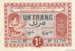 1 Franc FRANCE regionalism and miscellaneous Constantine 1920 JP.140.24