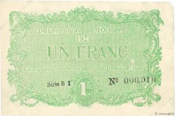 1 Franc FRANCE regionalism and miscellaneous Constantine 1921 JP.140.34