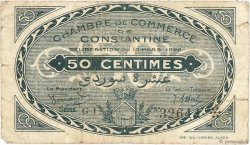 50 Centimes FRANCE régionalisme et divers Constantine 1922 JP.140.38 B