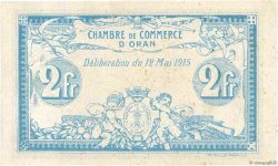 2 Francs FRANCE régionalisme et divers Oran 1915 JP.141.03 TTB+