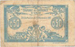 50 Centimes FRANCE régionalisme et divers Oran 1915 JP.141.04 B