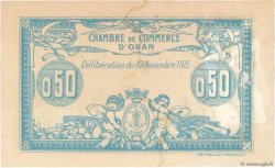 50 Centimes FRANCE regionalism and miscellaneous Oran 1915 JP.141.04 VF