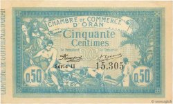 50 Centimes FRANCE régionalisme et divers Oran 1915 JP.141.04 SPL+