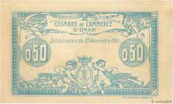50 Centimes FRANCE regionalism and miscellaneous Oran 1915 JP.141.04 AU+