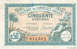 50 Centimes FRANCE regionalism and miscellaneous Oran 1921 JP.141.25
