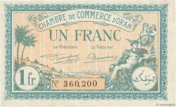 1 Franc FRANCE regionalism and miscellaneous Oran 1921 JP.141.27