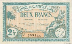 2 Francs FRANCE regionalism and miscellaneous Oran 1921 JP.141.29 VF+