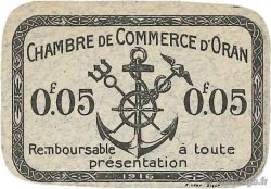 5 Centimes FRANCE régionalisme et divers Oran 1916 JP.141.40 pr.NEUF