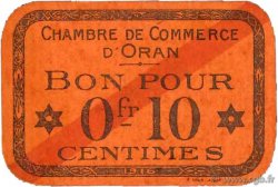 10 Centimes FRANCE regionalism and miscellaneous Oran 1916 JP.141.47