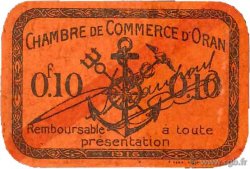 10 Centimes FRANCE régionalisme et divers Oran 1916 JP.141.47 SUP
