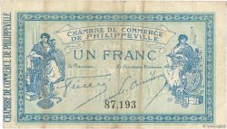 1 Franc FRANCE régionalisme et divers Philippeville 1914 JP.142.02 TB
