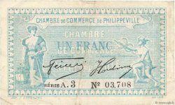 1 Franc FRANCE régionalisme et divers Philippeville 1922 JP.142.11 TB