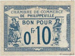 10 Centimes FRANCE régionalisme et divers Philippeville 1915 JP.142.13 TTB+