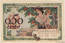 50 Centimes FRANCE régionalisme et divers Nice 1920 JP.091.09 SUP+