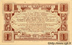 1 Franc FRANCE régionalisme et divers Abbeville 1920 JP.001.03 TTB à SUP