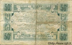 50 Centimes FRANCE régionalisme et divers Abbeville 1920 JP.001.08 TB