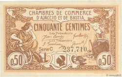 50 Centimes FRANCE régionalisme et divers Ajaccio et Bastia 1920 JP.003.08 SPL à NEUF