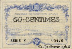50 Centimes FRANCE régionalisme et divers Alais, Nom Actuel :  Alès 1915 JP.004.01 TB