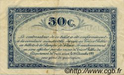 50 Centimes FRANCE régionalisme et divers Albi - Castres - Mazamet 1917 JP.005.09 TB
