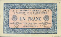 1 Franc FRANCE régionalisme et divers Alencon et Flers 1915 JP.006.04 TB