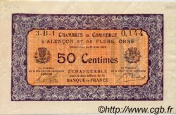50 Centimes FRANCE régionalisme et divers Alencon et Flers 1915 JP.006.33 TTB à SUP