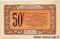 50 Centimes FRANCE régionalisme et divers Alencon et Flers 1915 JP.006.33 TTB à SUP