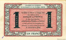 1 Franc FRANCE régionalisme et divers Alencon et Flers 1915 JP.006.40 TTB à SUP