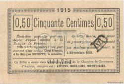 50 Centimes FRANCE régionalisme et divers Amiens 1915 JP.007.14 SPL à NEUF